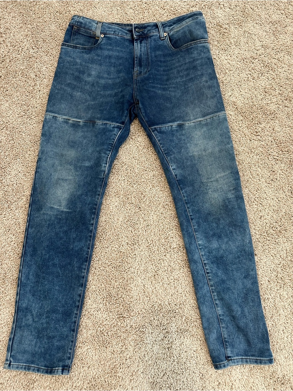 Dainese Superior Protection Motorcycle Riding Jeans Men's 35 CE Class A Armored